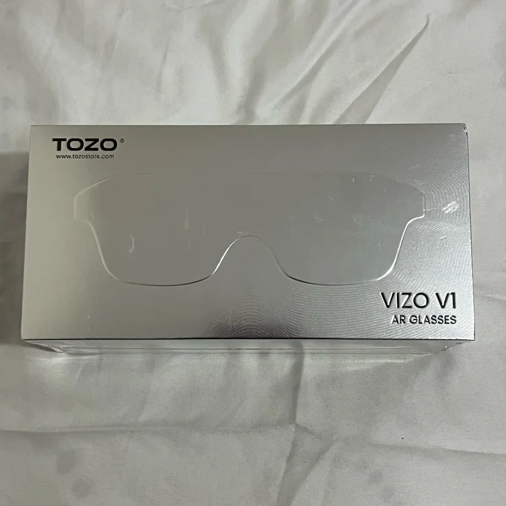 TOZO VIZO V1 AR Glasses with Ultra-Bright Display, Built-in Stereo Speakers NEW